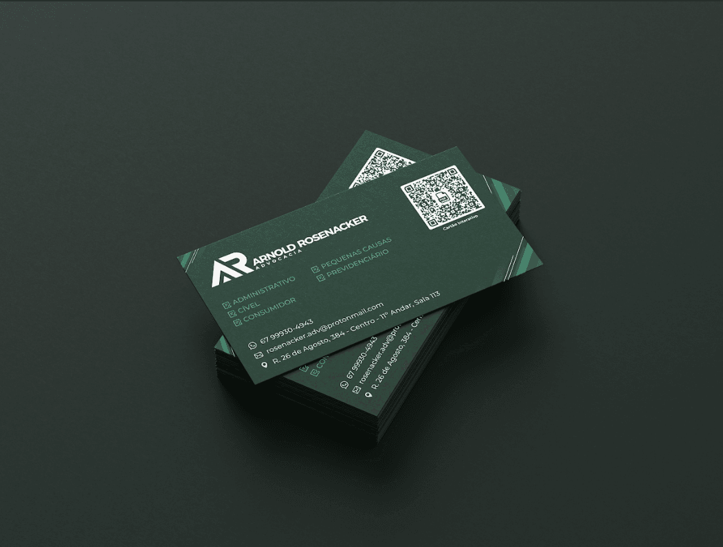 Arnold Rosenacker | Cartão de Visita